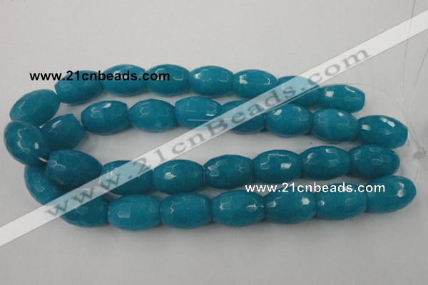 CCN968 15.5 inches 18*25mm faceted drum candy jade beads