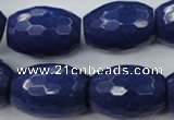 CCN970 15.5 inches 18*25mm faceted drum candy jade beads