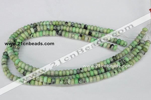 CCO14 15.5 inches 5*8mm rondelle natural chrysotine beads