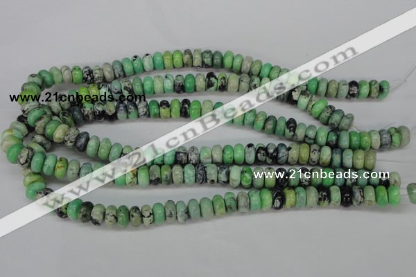 CCO15 15.5 inches 6*10mm rondelle natural chrysotine beads