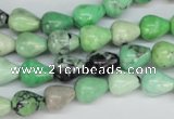 CCO20 15.5 inches 8*10mm teardrop natural chrysotine beads