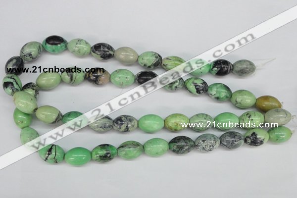 CCO23 15.5 inches 13*18mm rice natural chrysotine beads