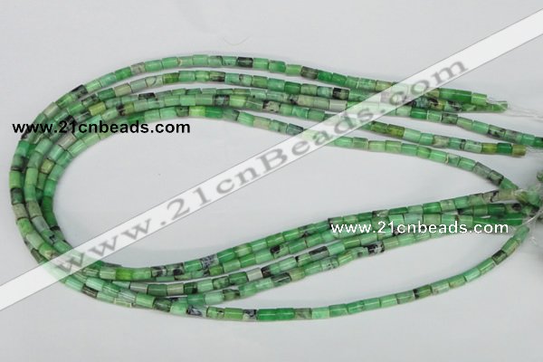 CCO30 15.5 inches 4*6mm column natural chrysotine beads