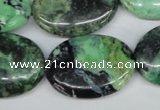 CCO38 15.5 inches 22*30mm oval natural chrysotine beads