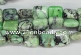 CCO40 15.5 inches 10*10mm square natural chrysotine beads