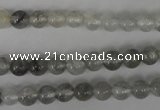 CCQ301 15.5 inches 6mm round cloudy quartz beads wholesale