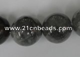 CCQ308 15.5 inches 20mm round cloudy quartz beads wholesale