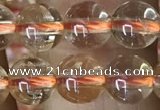 CCR331 15.5 inches 6mm round natural citrine gemstone beads