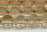 CCR346 15.5 inches 8mm round natural citrine beads wholesale