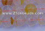 CCR364 15.5 inches 12mm round citrine beads wholesale