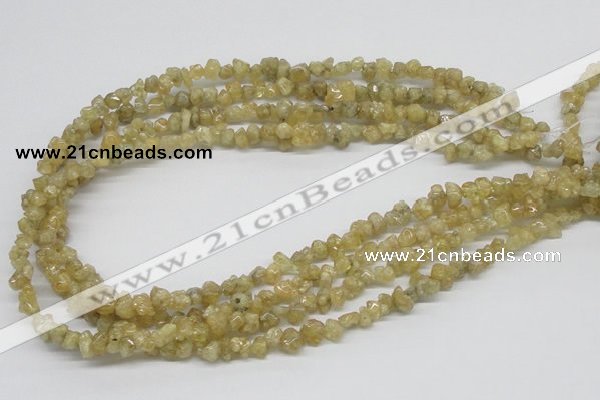 CCR84 15.5 inches 7mm chip citrine gemstone beads wholesale