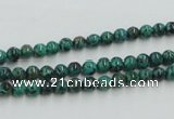 CCS201 15.5 inches 4mm round natural Chinese chrysocolla beads