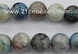 CCS21 15.5 inches 12mm round natural chrysocolla gemstone beads