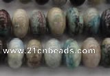 CCS28 15.5 inches 10*16mm rondelle natural chrysocolla gemstone beads