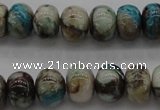 CCS43 15.5 inches 5*8mm rondelle natural chrysocolla gemstone beads