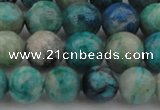 CCS513 15.5 inches 10mm round natural chrysocolla gemstone beads