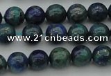 CCS522 15.5 inches 8mm round dyed chrysocolla gemstone beads