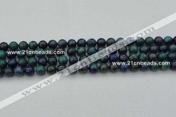 CCS523 15.5 inches 10mm round dyed chrysocolla gemstone beads