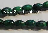 CCS630 15.5 inches 8*12mm rice dyed chrysocolla gemstone beads