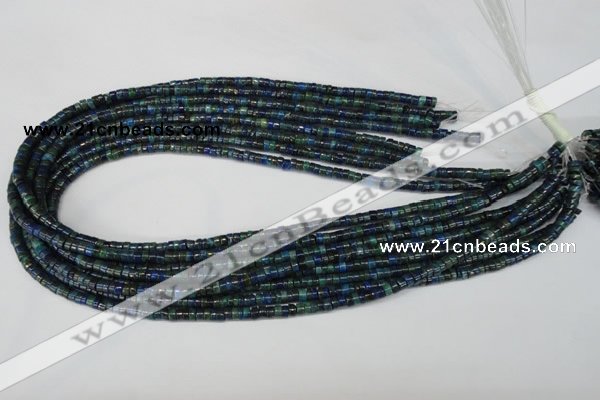 CCS75 15.5 inches 2*4mm heishi dyed chrysocolla gemstone beads