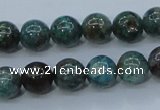 CCS752 15 inches 8mm round chrysocolla gemstone beads wholesale