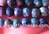 CCS851 15.5 inches 6mm round natural chrysocolla beads wholesale