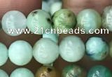 CCS865 15.5 inches 6mm round chrysocolla gemstone beads