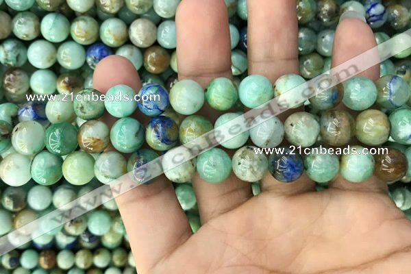 CCS867 15.5 inches 10mm round chrysocolla gemstone beads