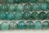 CCS871 15.5 inches 3mm round natural chrysocolla gemstone beads