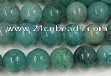 CCS873 15.5 inches 5mm round natural chrysocolla gemstone beads