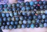 CCS885 15.5 inches 8mm round Chinese chrysocolla beads