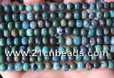 CCS893 15 inches 6mm round natural chrysocolla gemstone beads