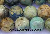 CCS927 15 inches 8mm round chrysocolla beads