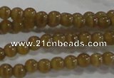 CCT1109 15 inches 2mm round tiny cats eye beads wholesale