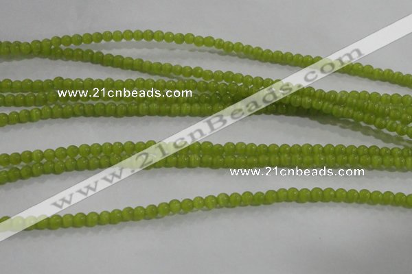 CCT1113 15 inches 2mm round tiny cats eye beads wholesale