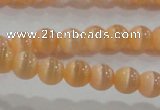 CCT1141 15 inches 3mm round tiny cats eye beads wholesale