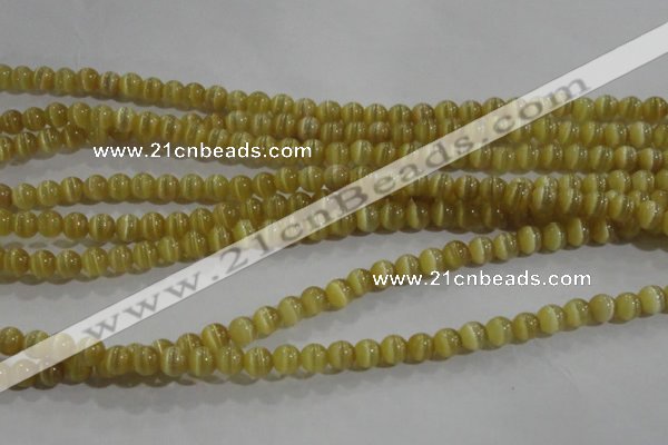 CCT1148 15 inches 3mm round tiny cats eye beads wholesale