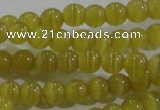 CCT1151 15 inches 3mm round tiny cats eye beads wholesale