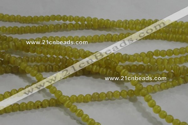 CCT1151 15 inches 3mm round tiny cats eye beads wholesale