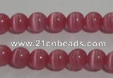 CCT1205 15 inches 4mm round cats eye beads wholesale