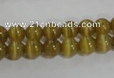 CCT1212 15 inches 4mm round cats eye beads wholesale