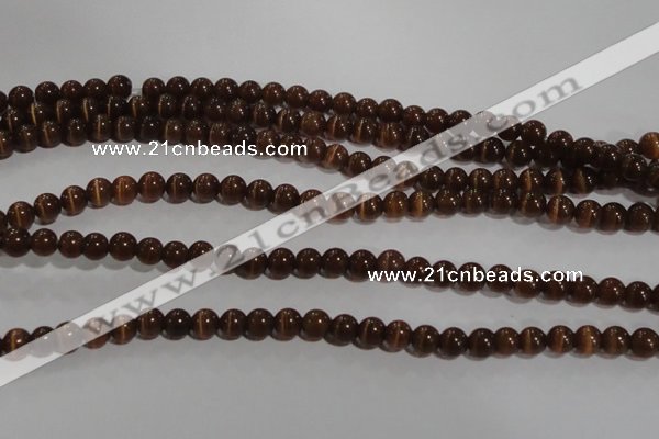 CCT1218 15 inches 4mm round cats eye beads wholesale