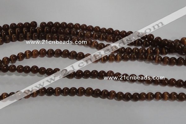 CCT1218 15 inches 4mm round cats eye beads wholesale