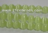 CCT1220 15 inches 4mm round cats eye beads wholesale