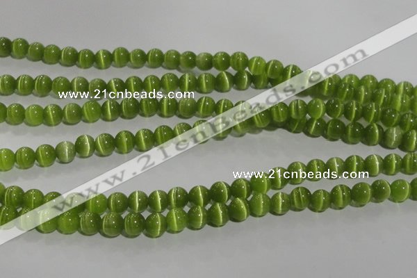 CCT1223 15 inches 4mm round cats eye beads wholesale