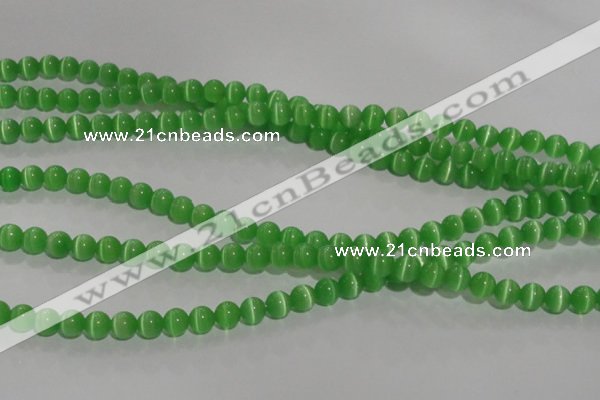 CCT1224 15 inches 4mm round cats eye beads wholesale