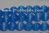 CCT1229 15 inches 4mm round cats eye beads wholesale