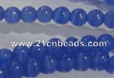 CCT1230 15 inches 4mm round cats eye beads wholesale