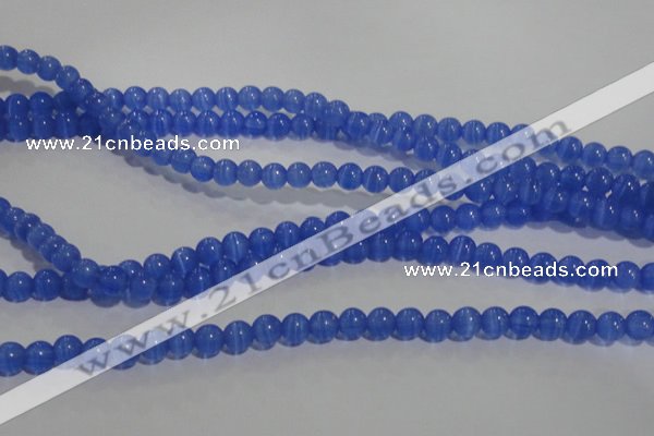 CCT1230 15 inches 4mm round cats eye beads wholesale