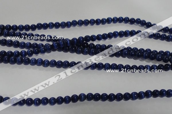 CCT1232 15 inches 4mm round cats eye beads wholesale